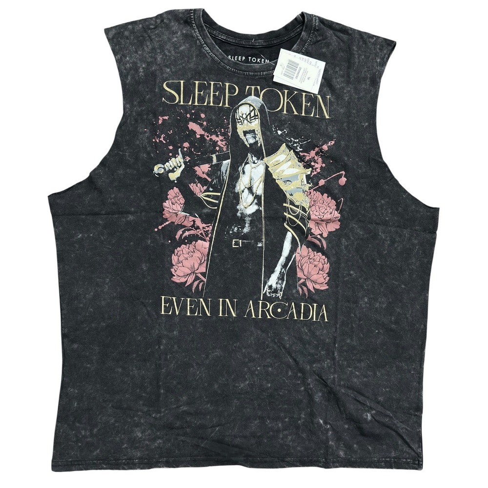 Hot Topic Sleep Token Even In Arcadia Muscle Tank Top Shirt Size XL